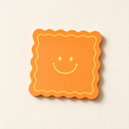 Orange Smile Coaster