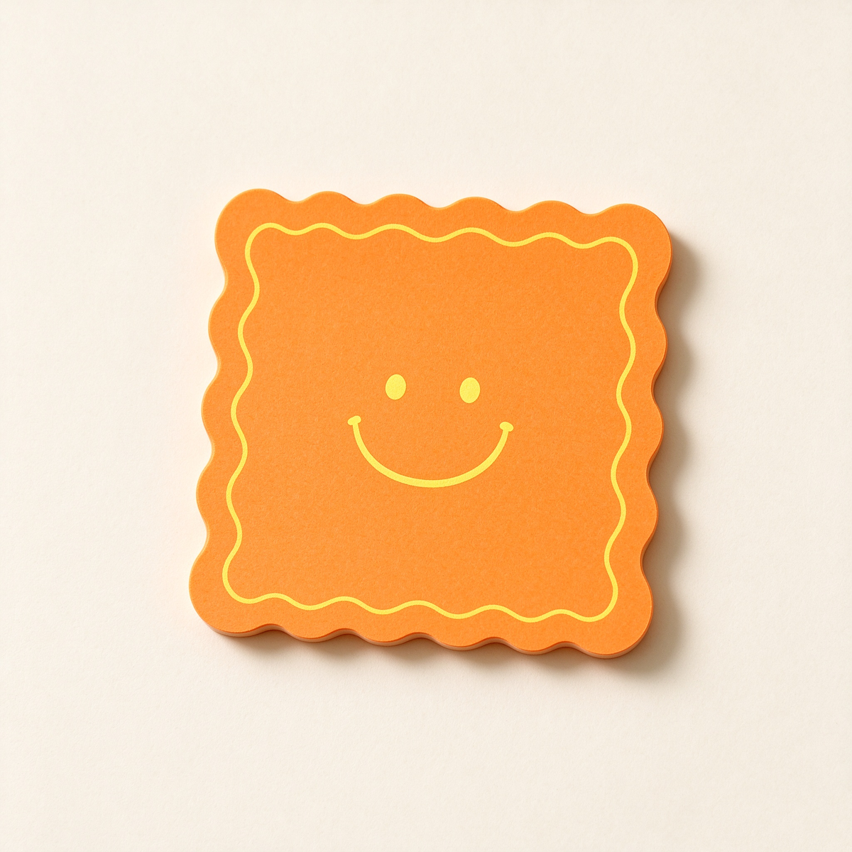 Orange Smile Coaster
