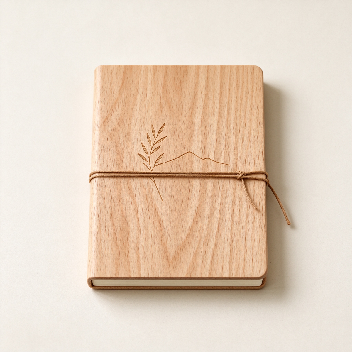 Wood Grain Nature Notebook