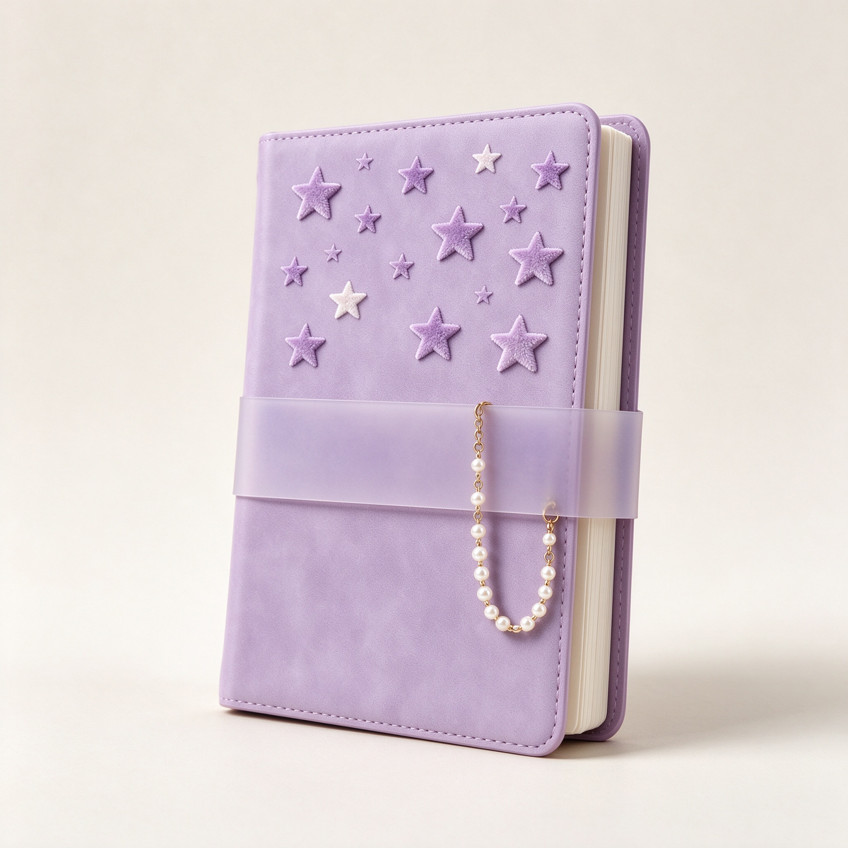 Purple Star Pearl Notebook