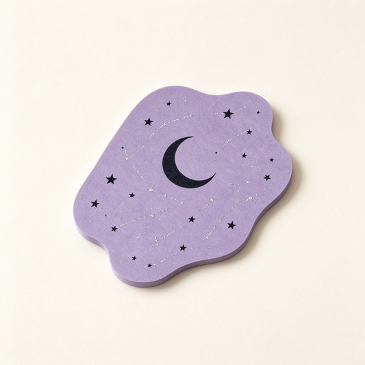 Purple Cloud Constellation Sticky Notes